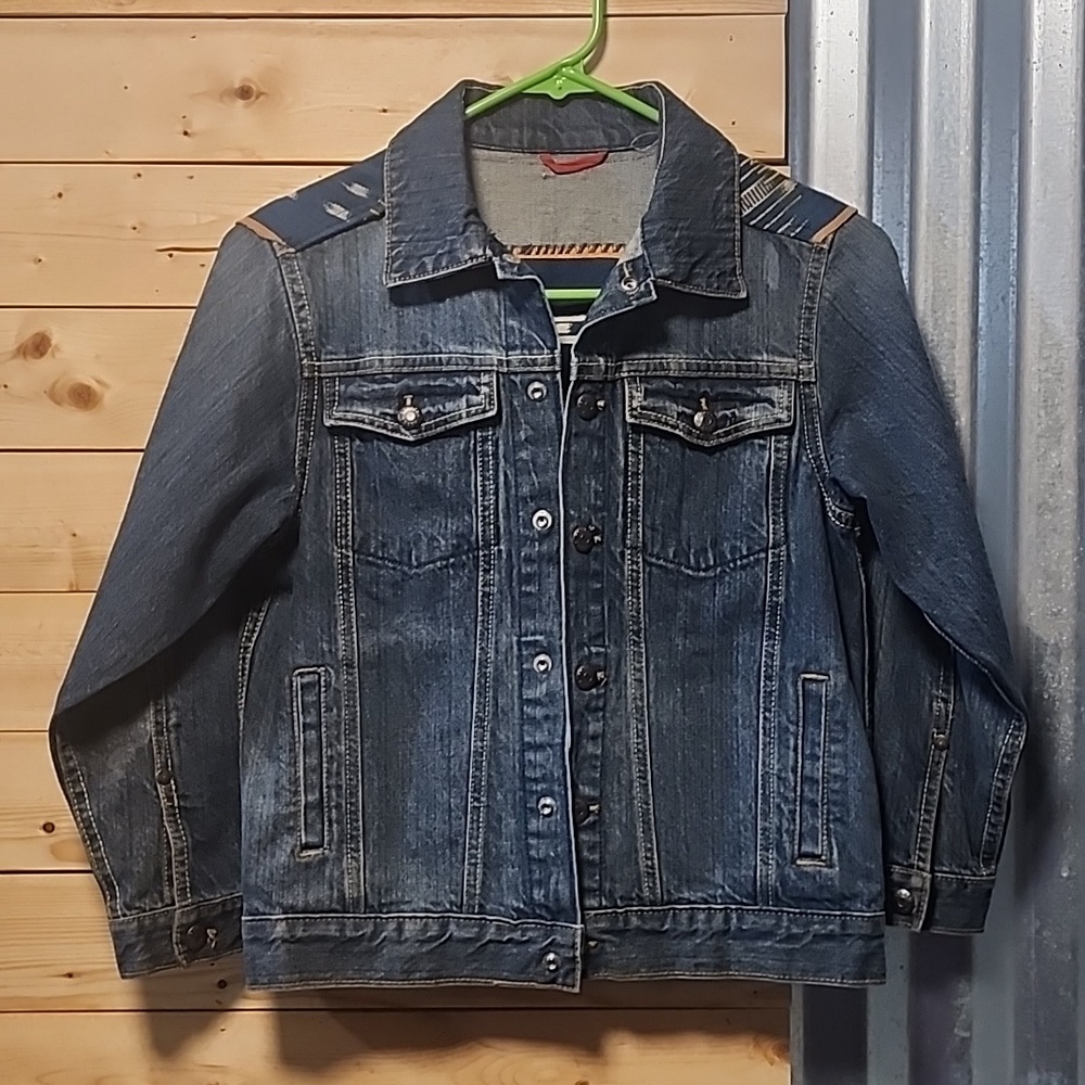 Girls Vintage OshKosh B'gosh Jean Jacket size 14